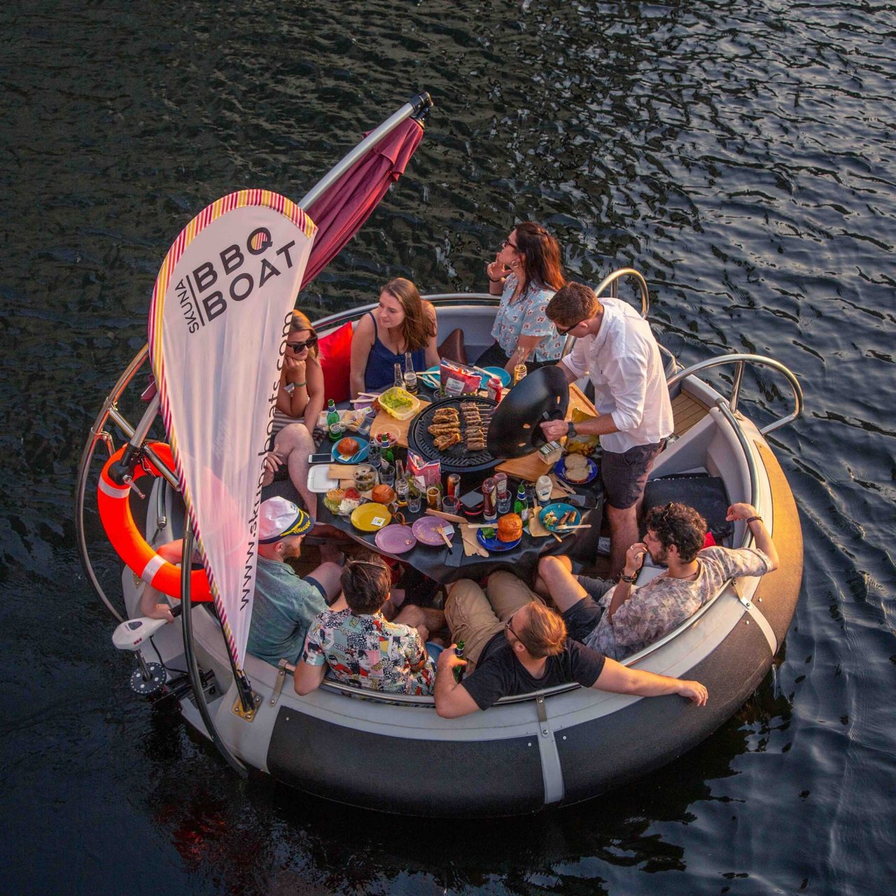 The Most Popular Team Building Activities In London 2024 Bookado   Bbqboat 1280x1280 